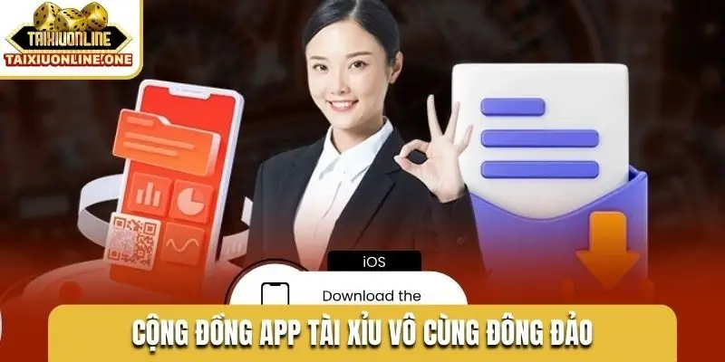 Cộng đồng app tài xỉu vô cùng đông đảo