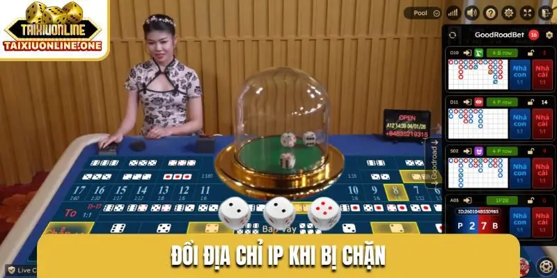 Đổi địa chỉ IP khi bị chặn