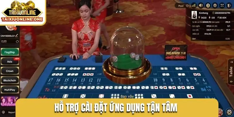 Hỗ trợ cài đặt ứng dụng tận tâm