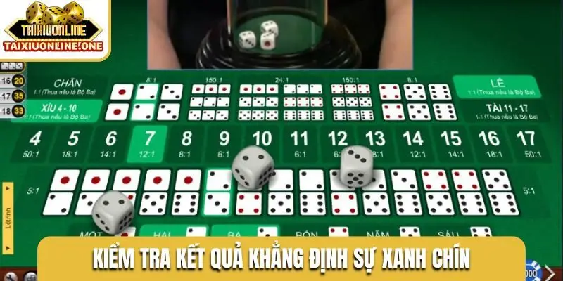 kiem tra ket qua khang dinh su xanh chin Kiểm tra kết quả khẳng định sự xanh chín